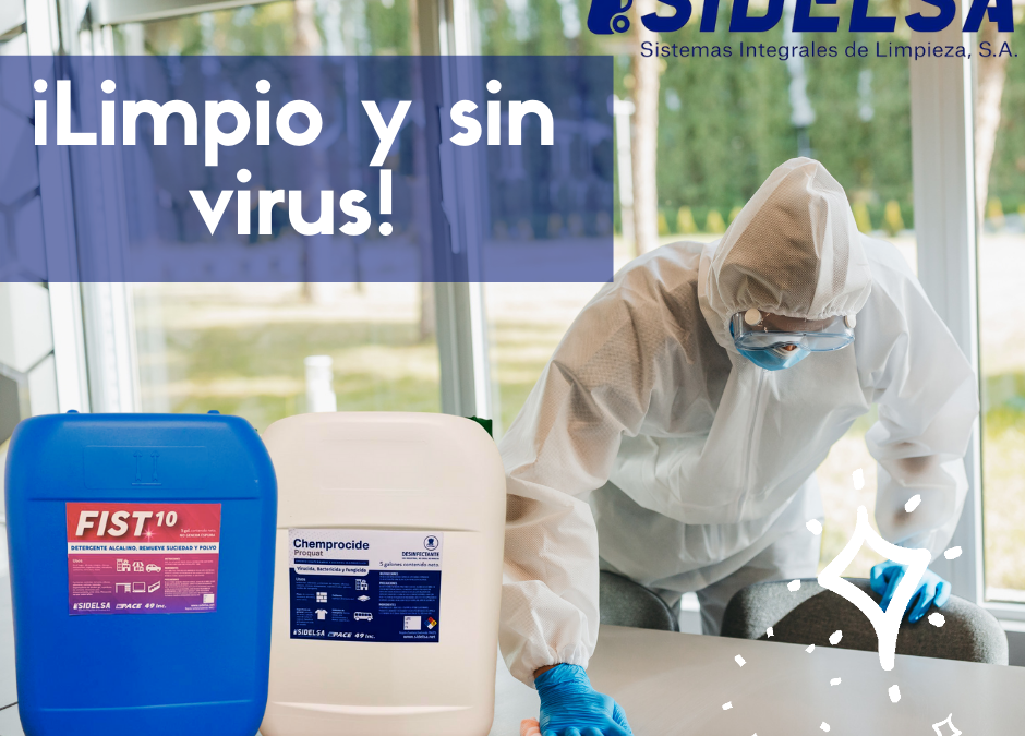 Limpieza y Desinfección en la actual situación de Pandemia